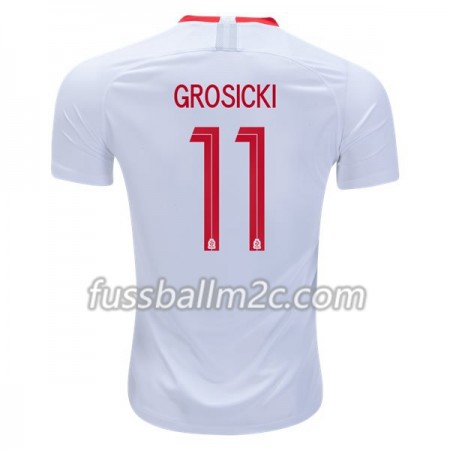Fußballtrikots Polen Grosicki 11 Heim Trikotsatz WM 2018